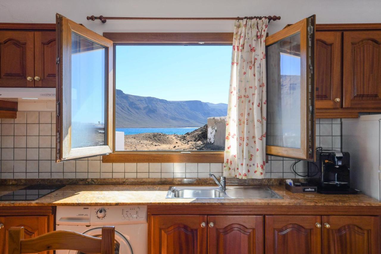 Apartamentos Flor Uno Caleta de Sebo Dış mekan fotoğraf