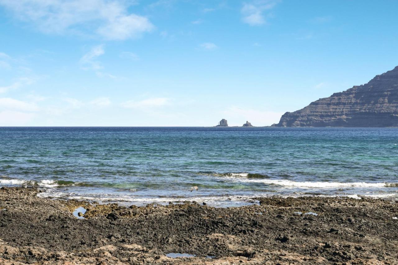 Apartamentos Flor Uno Caleta de Sebo Dış mekan fotoğraf